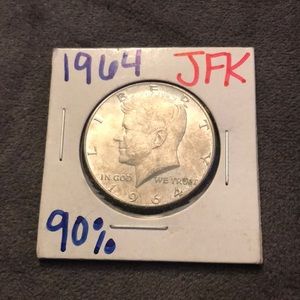 90% Silver JFK Half Dollar!